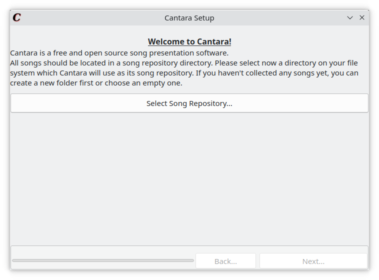 The English Cantara Settings